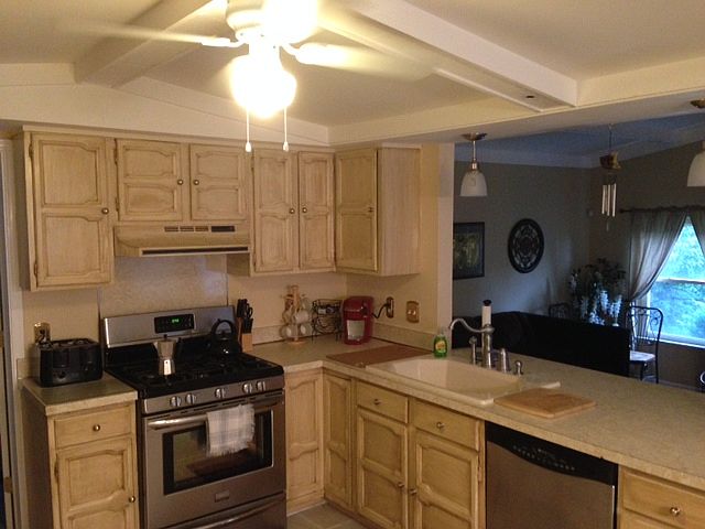 Kitchen with view of FM