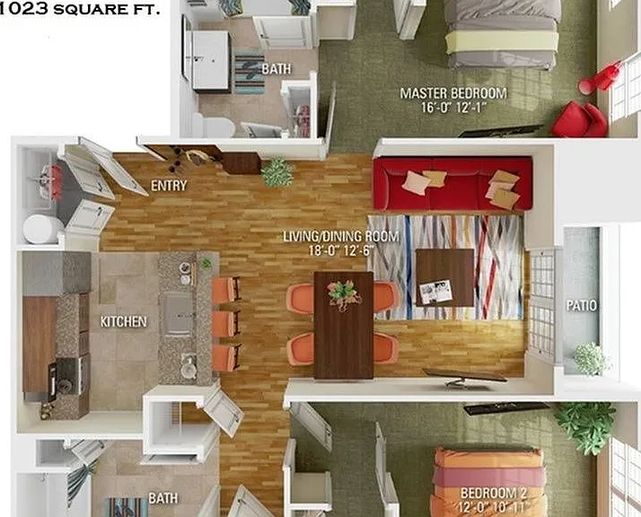 Imperial floorplan Imperial floorplan