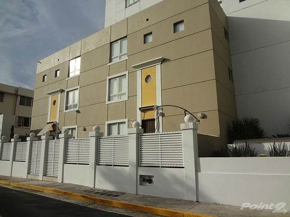 Facade of the Townhouses