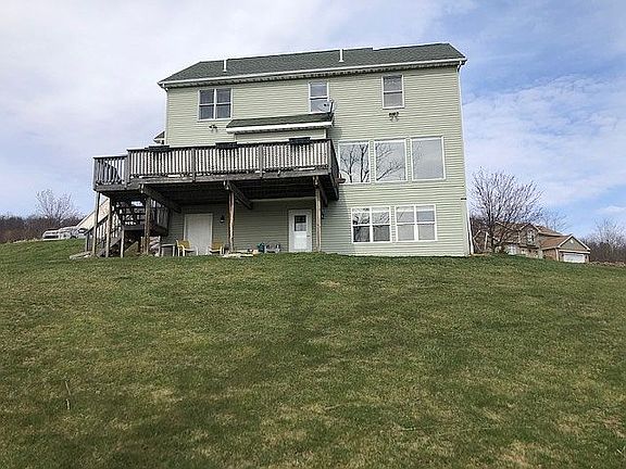 Large back yard for fun.