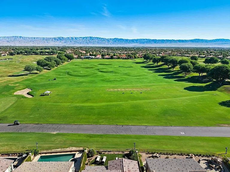 Amazing mountain and driving range views!