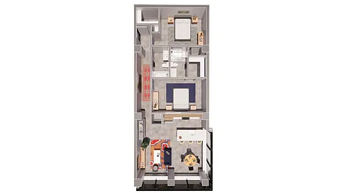 Floor plan The Nathan