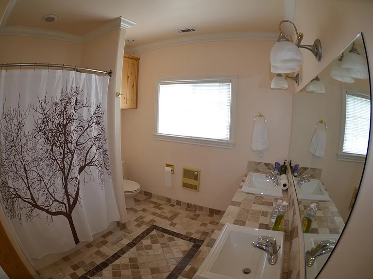 Upstairs bathroom