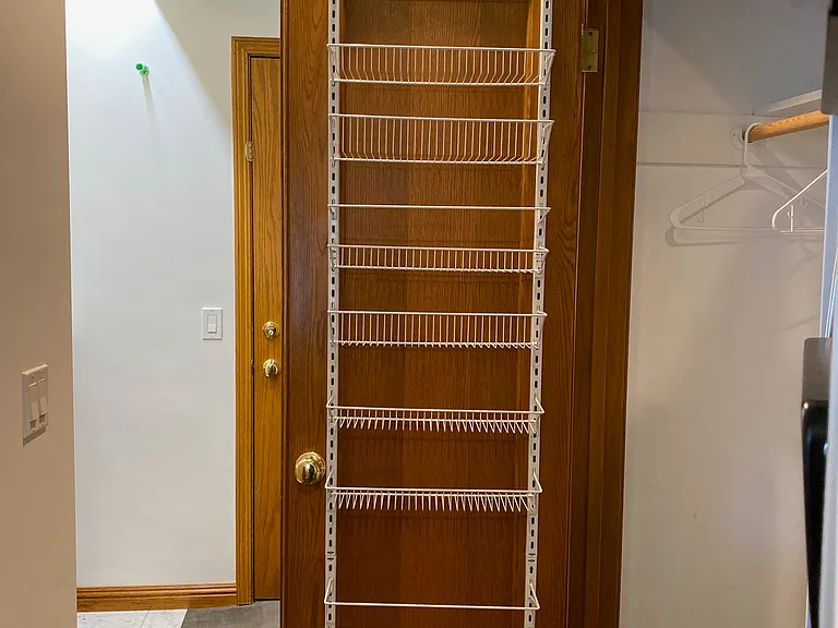 White Metal Organizer Bins for Dry Goods