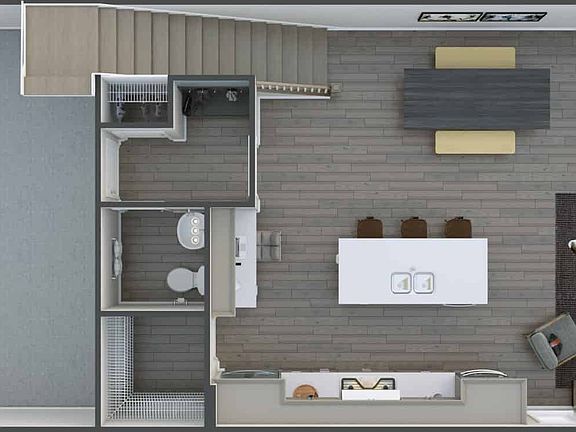 SouthEnd At Tryon Plan 3 Floor Plan
