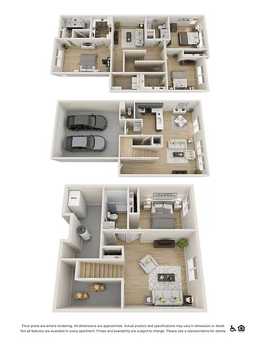 Floor plan Bella (Finished Basement)