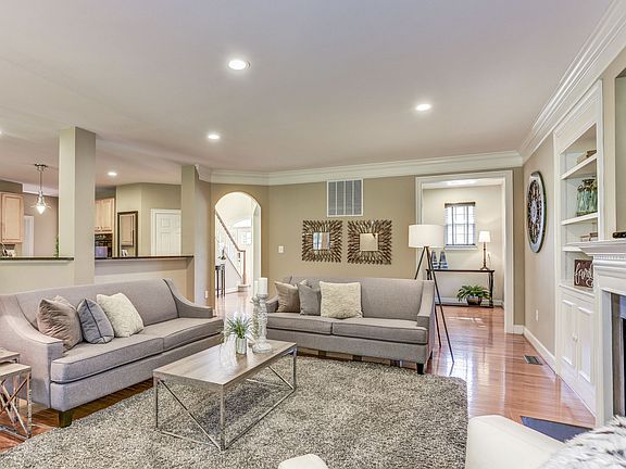 Welcoming family room