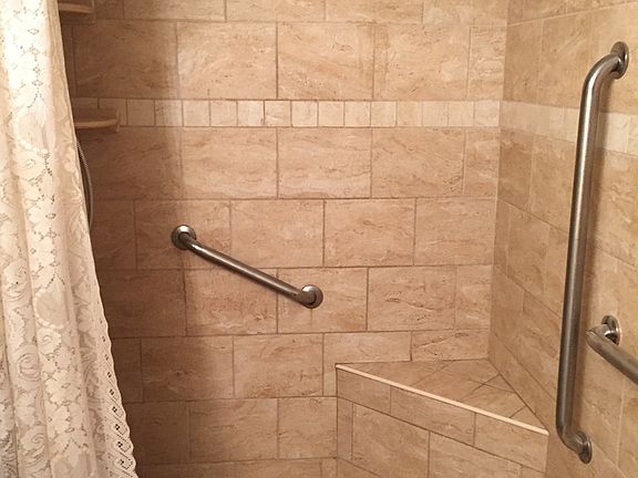 Master updated shower