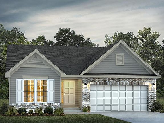 Elevation B with Brick