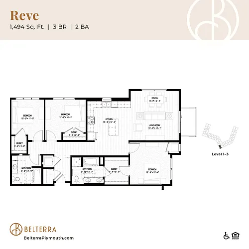 Floor plan Reve