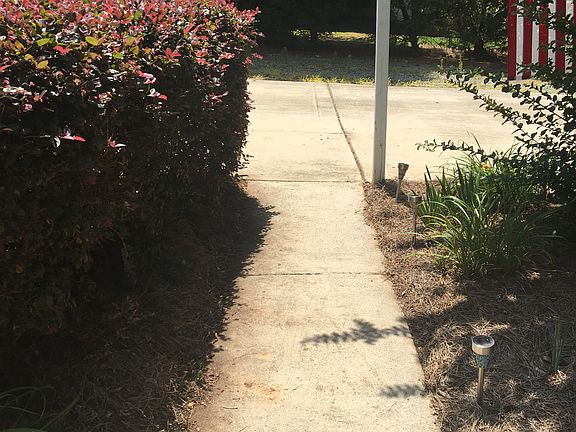 Front sidewalk