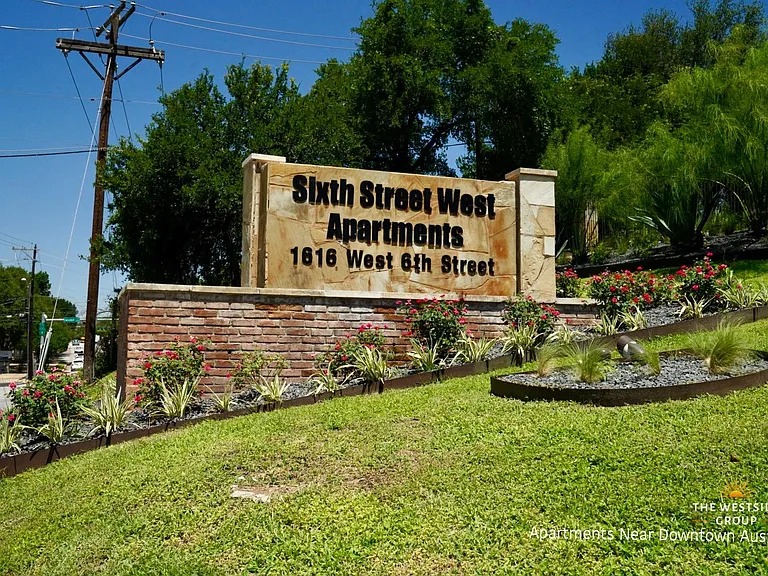 Street entrance signage