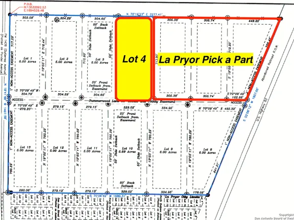 LOT 4 Summerwood Lane LOT 4, La Pryor, TX 78872