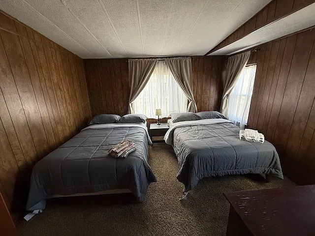 Master Bedroom. Currently 2 full beds are in there.