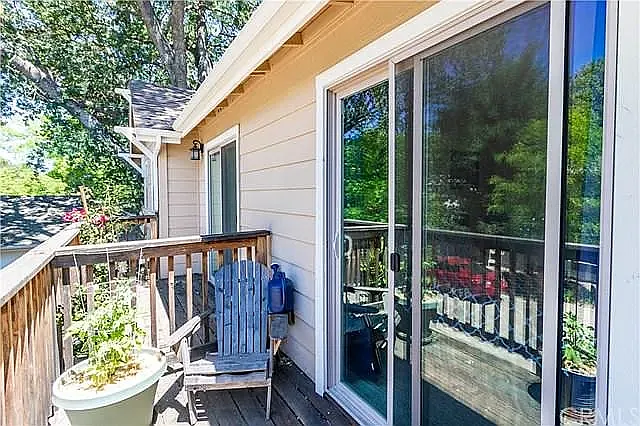 Deck outside master suite