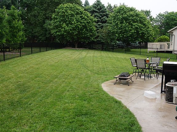 Backyard and patio
