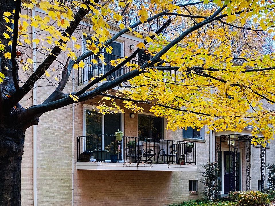 Spring - Front of the building.