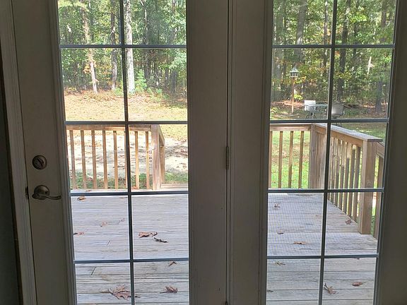 Kitchen French door to back yard