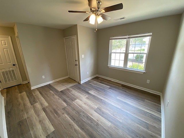 Living Room new fan, new flooring