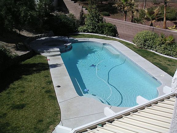 Pool View from Master Balcony