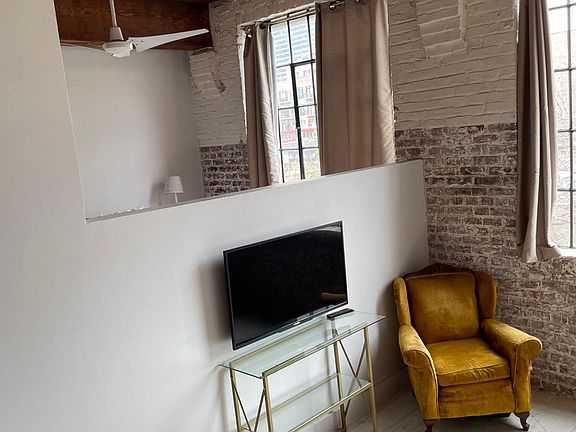 Living room facing bedroom