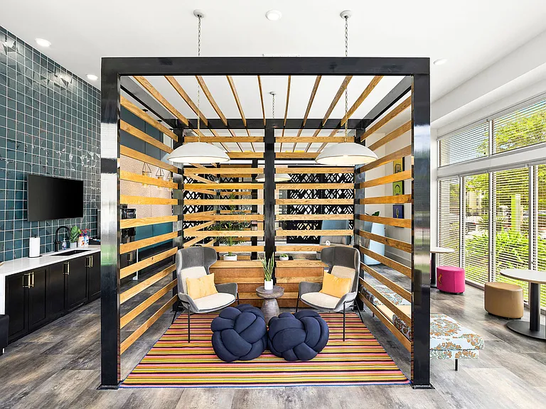 24-Hour Clubhouse with Resident Lounge and Coffee Bar