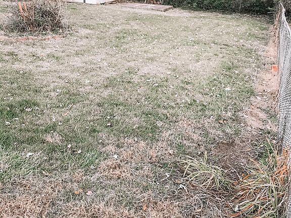Large fenced in back yard