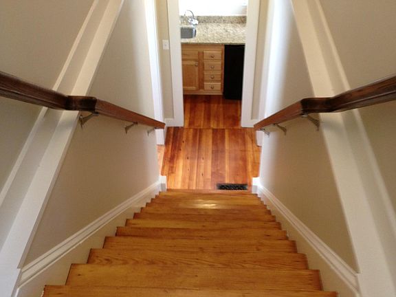 Stairway from second floor to first floor
