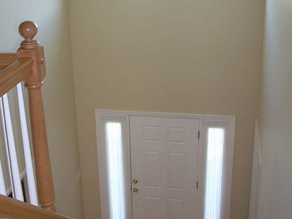 Entry view from upstairs