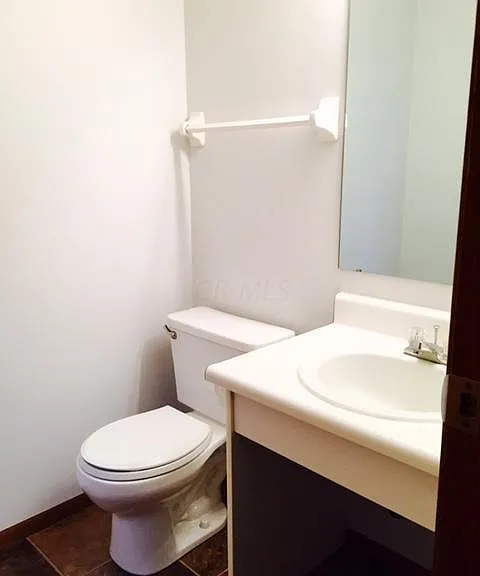Half Bath on First Floor