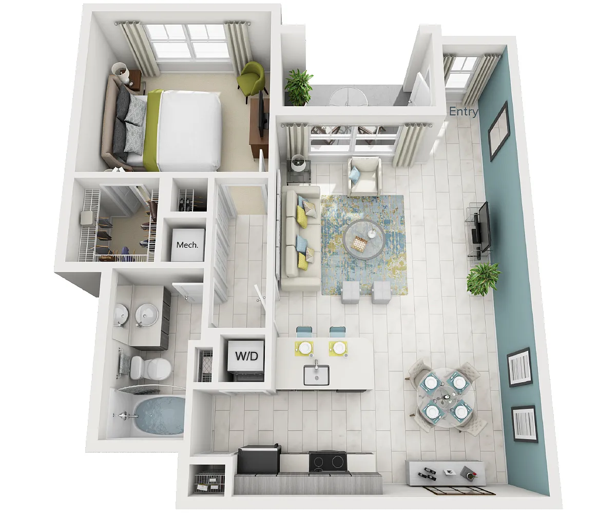 Floor plan A1-812