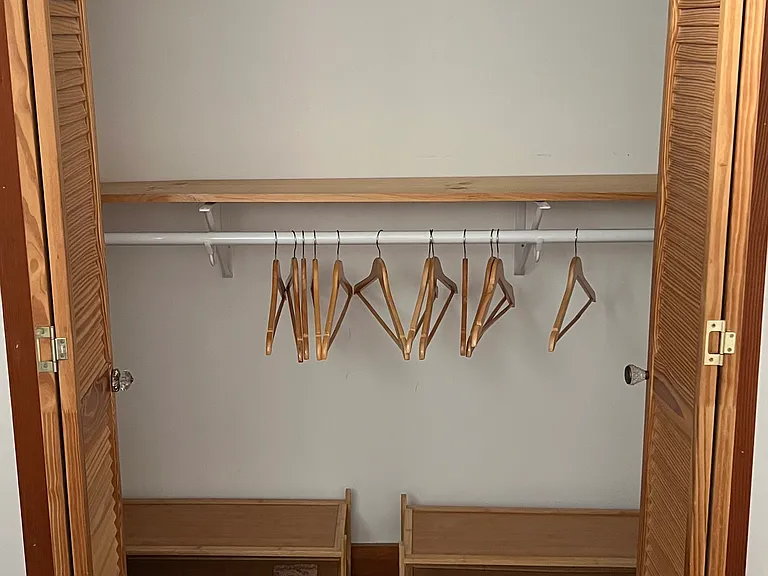 Bedroom closet/storage