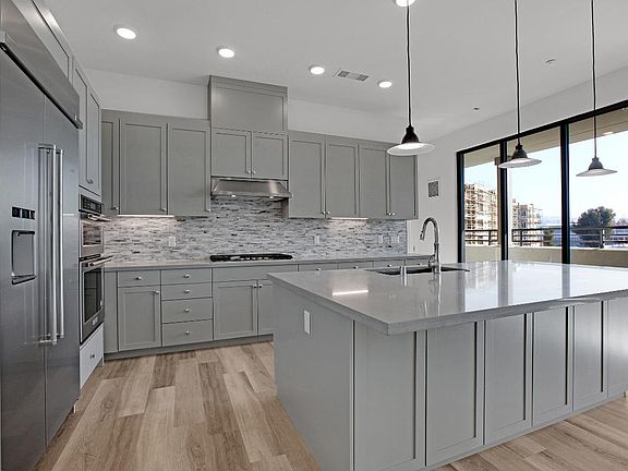 Toll Brothers Russell Square at Metro Crossing Gourmet Kitchen with Grand Island