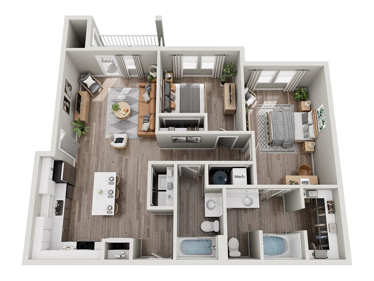 Floor plan Daryn