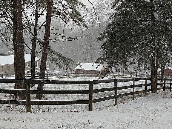 winter view from the hilltop