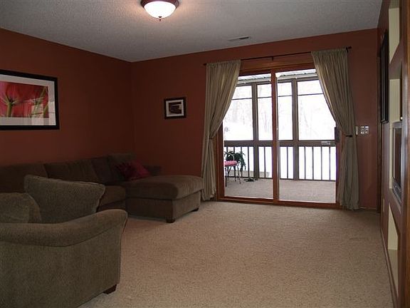 Lower Level Family Room with Screened in Porch