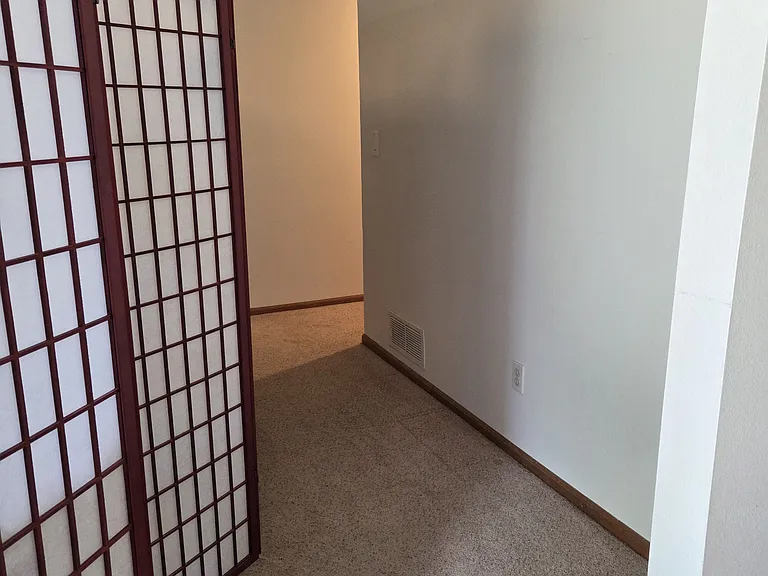 Hallway to unit