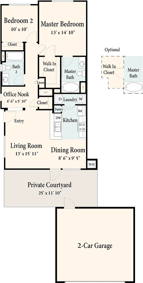 Floor plan Kettering