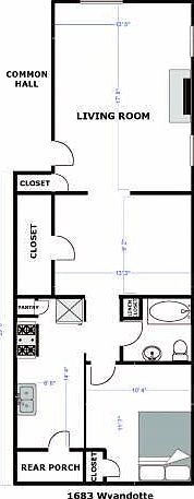 2nd image of 1683 Wyandotte Rd APT B