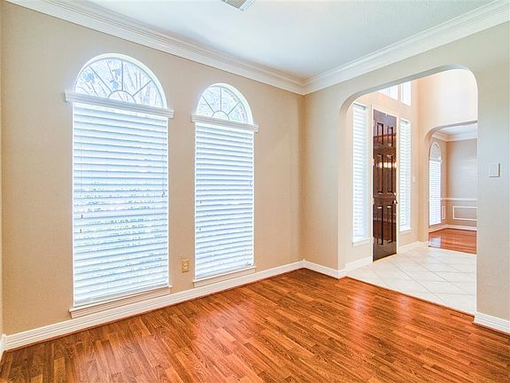 Study area is secluded from the action in the rest of the home.