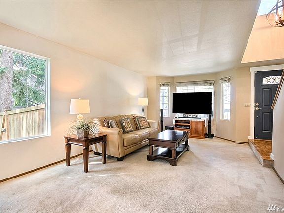 Big living room with big windows for natural light