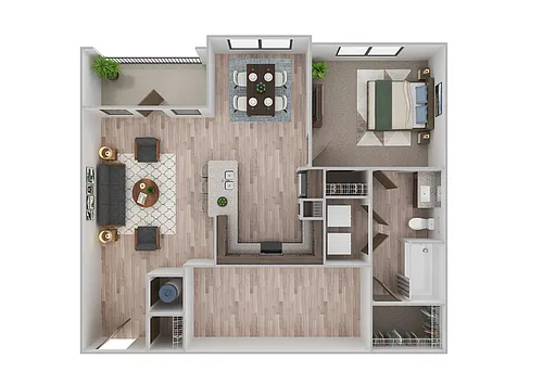 Floor plan A2E