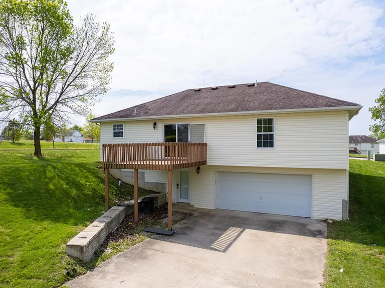 Back View of house