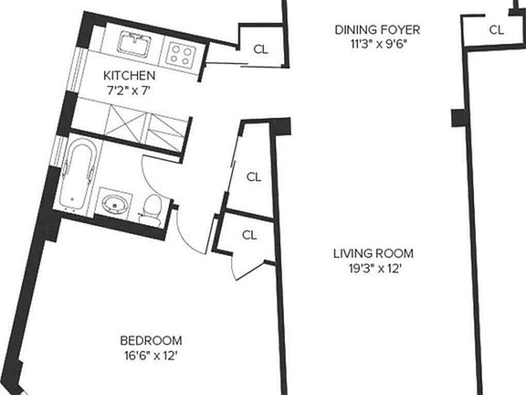2nd image of 210 E 47th St APT 3H