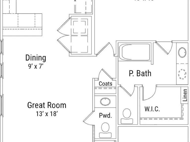 First floor plan