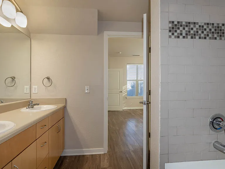 Bathroom with Double Vanity