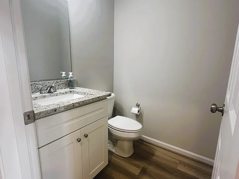 Half bath downstairs