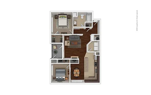 Floor plan Norte