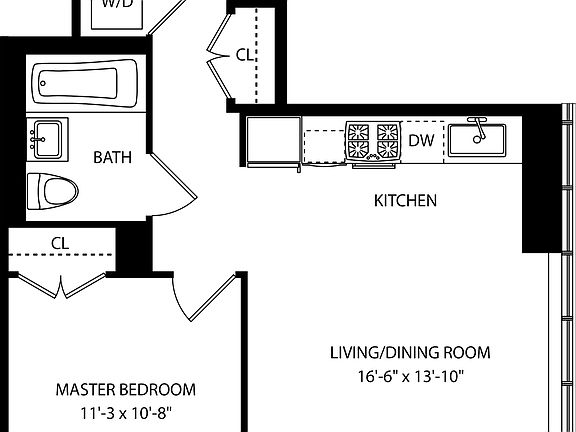 2nd image of 2 Northside Piers APT 8E