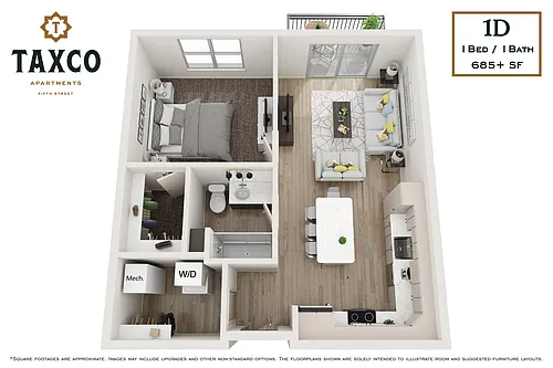 Floor plan 1D